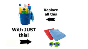 office and industrial use microfiber cloths